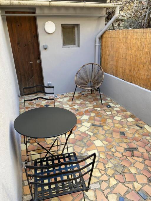 Superbe Appartement climatisé avec Patio Montpellier Exterior foto