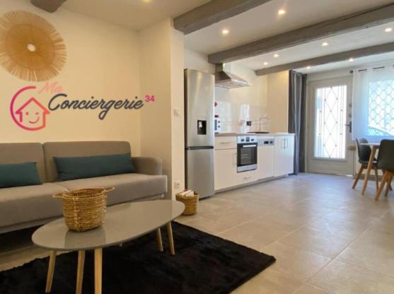 Superbe Appartement climatisé avec Patio Montpellier Exterior foto